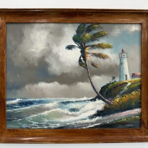 Harold Newton Guiding Light Painting Framed