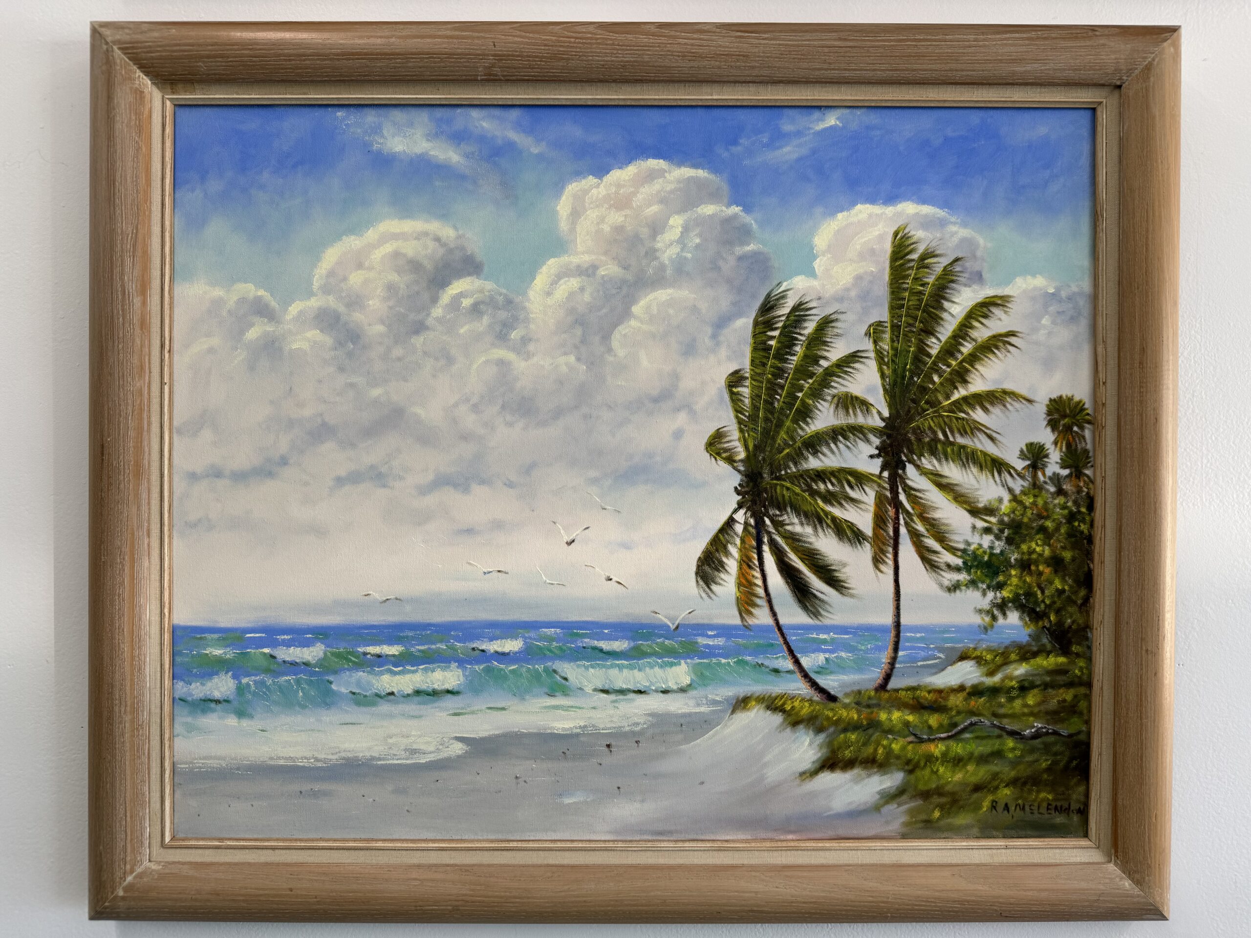 Sharp Palms by Roy Mclendon Painting Auction