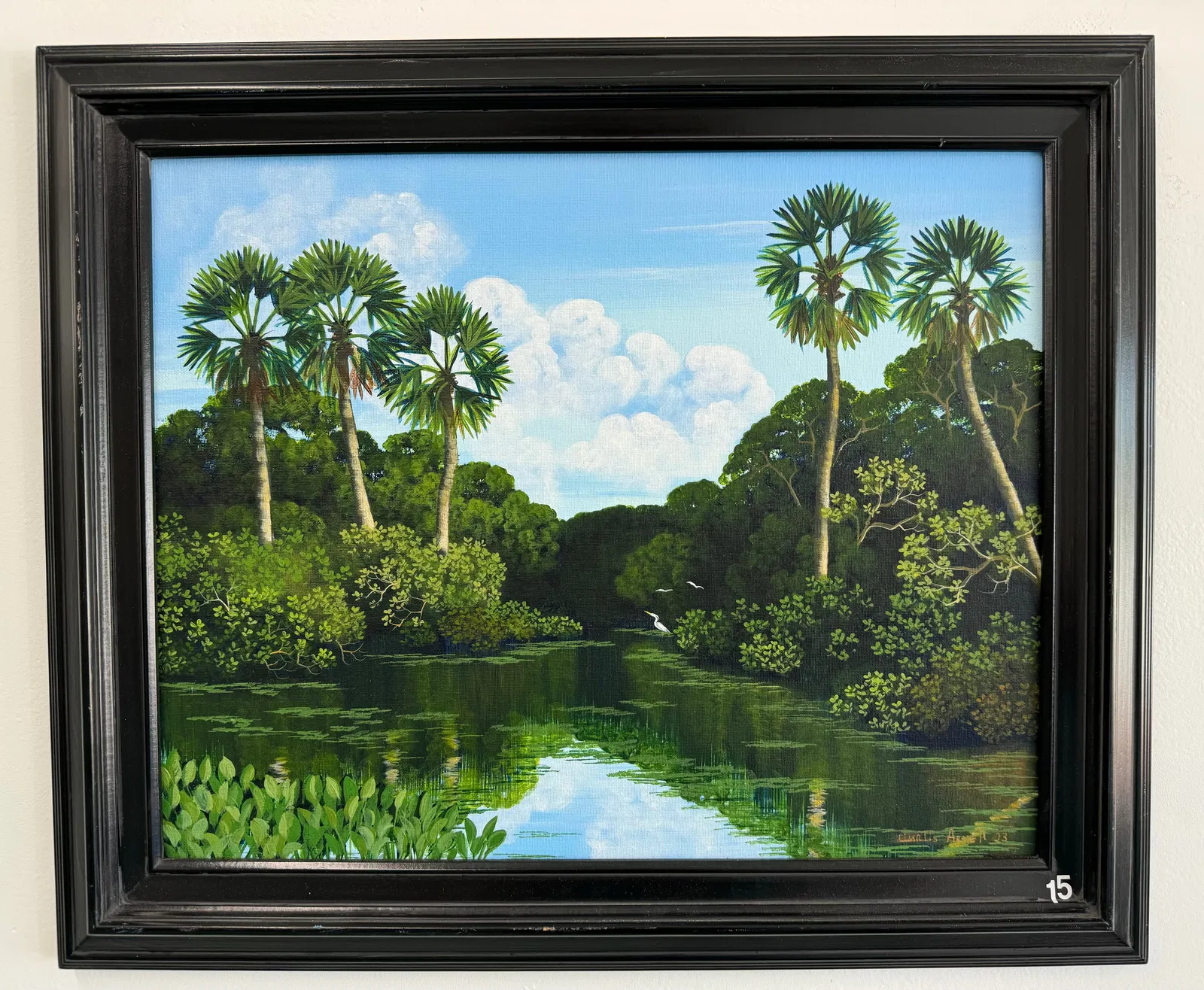 Green Paradise by Curtis Arnett Painting Auction