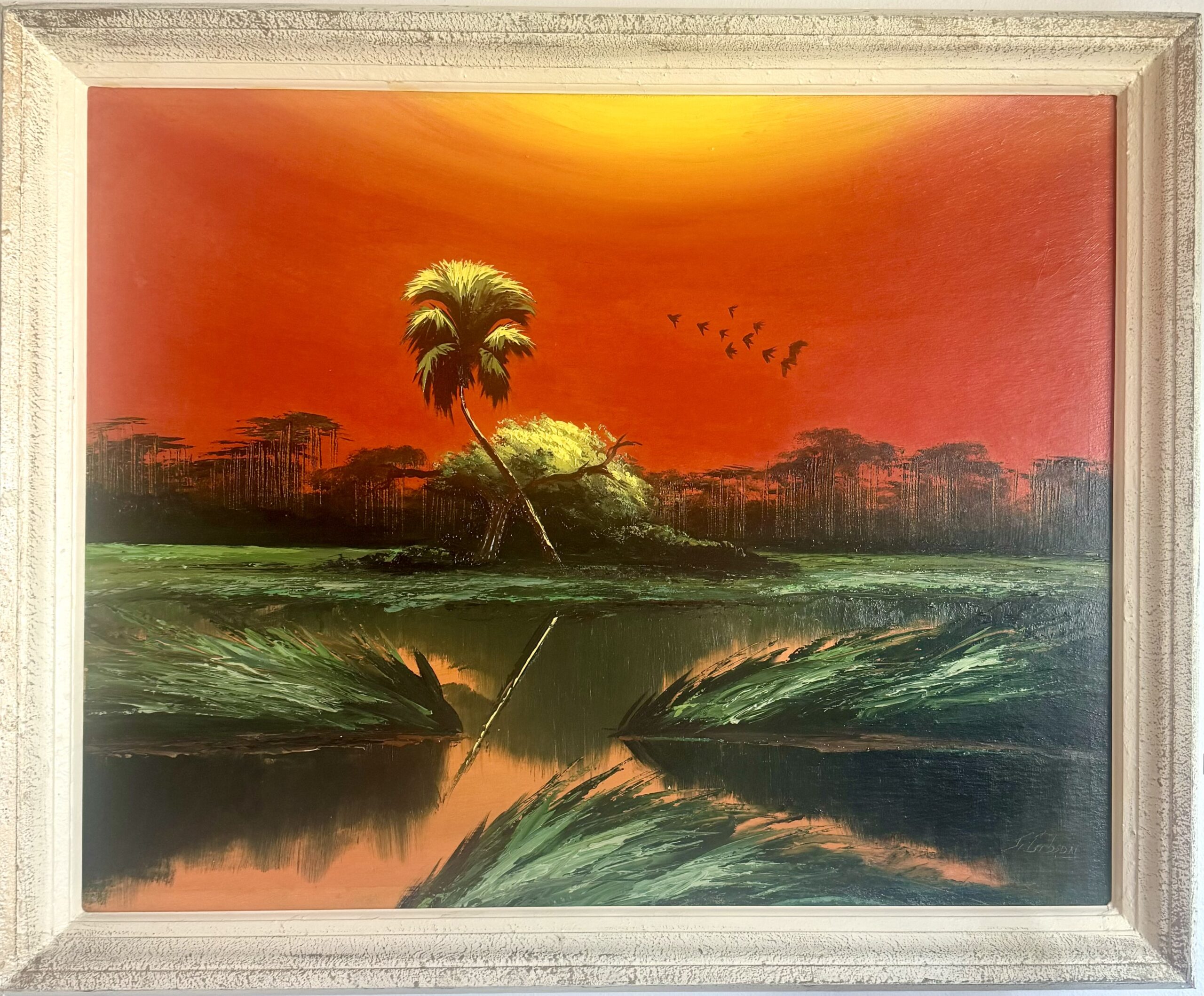 Tequila Sunrise by James Gibson Painting Auction